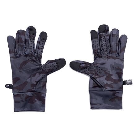 Rukavice New Era Etouch All Over Print Gloves Midnight Camo Čierna | 60292252, 1