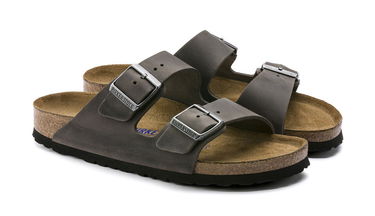 Tenisky a topánky Birkenstock Arizona SFB Oiled Nubuck Leather Reg Fit Hnedá | 552801, 3