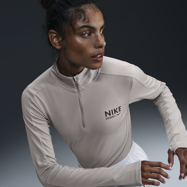 Tričko Nike Running Top Dri-FIT Šedá | HM4329-014, 0
