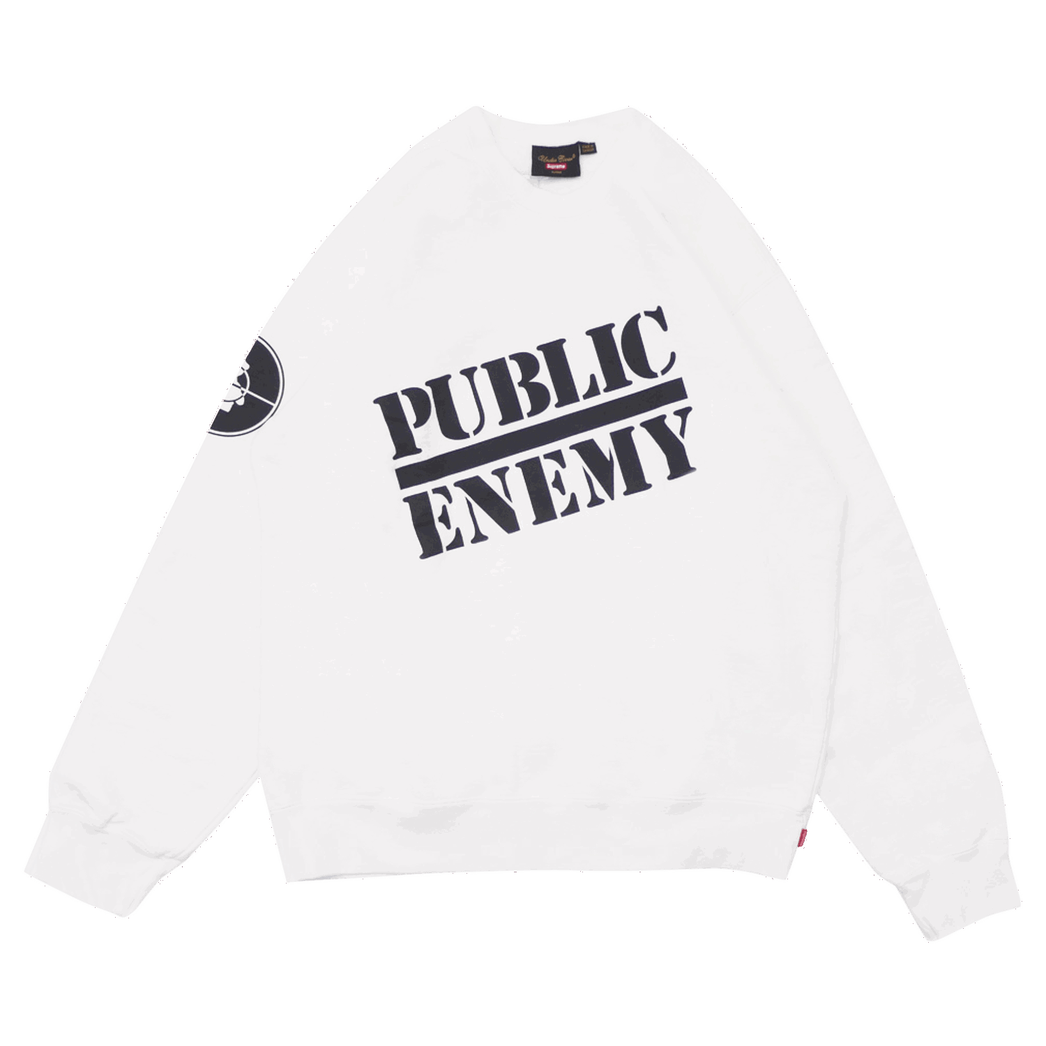 Mikina Supreme Undercover x Public Enemy Crewneck Sweatshirt Biela | SS18SW48 WHITE, 0