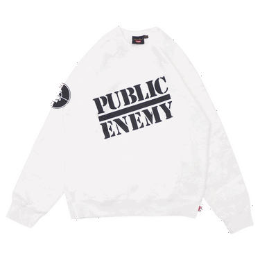Mikina Supreme Undercover x Public Enemy Crewneck Sweatshirt Biela | SS18SW48 WHITE, 0