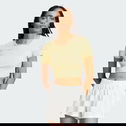 Essentials Ribbed Cropped Tee