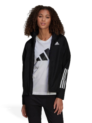 Bunda adidas Originals BSC 3-Stripes RAIN.RDY Jacket Čierna | H65759