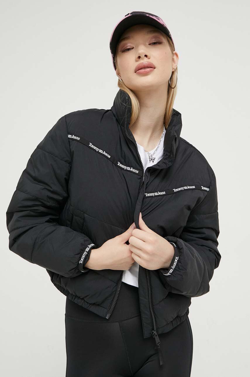 Prešívaná bunda Tommy Hilfiger Puffer Jacket Čierna | DW0DW16100, 0
