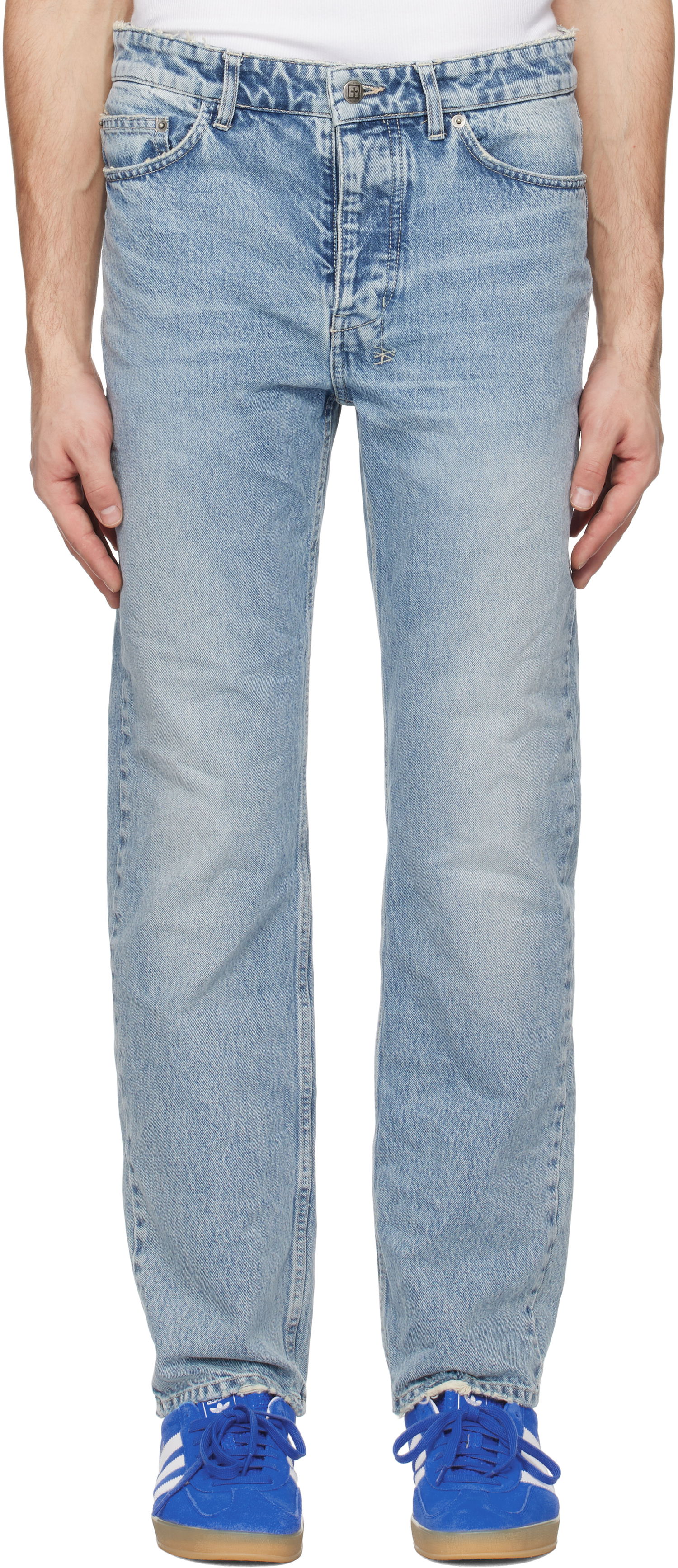 Džínsy Ksubi Ksubi Hazlow Champagne Jeans Modrá | MPS25DJ002, 0