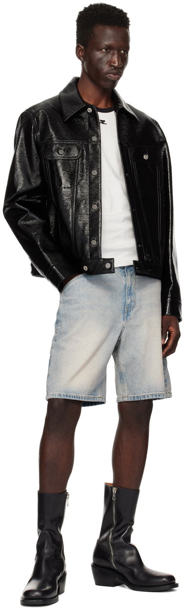 Bunda Courrèges Courrèges Trucker Jacket Čierna | VESCBL063VY0014, 3