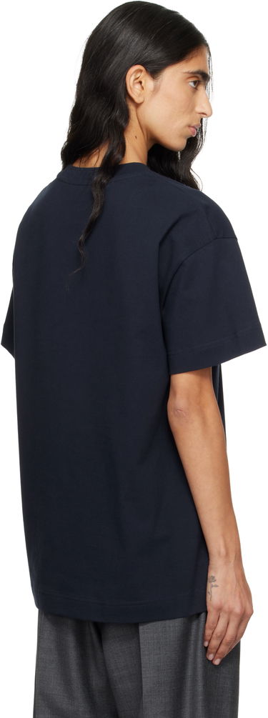 Tričko Givenchy Givenchy Paris Boxy Fit T-shirt Navy | BW70FM3YRS411, 2