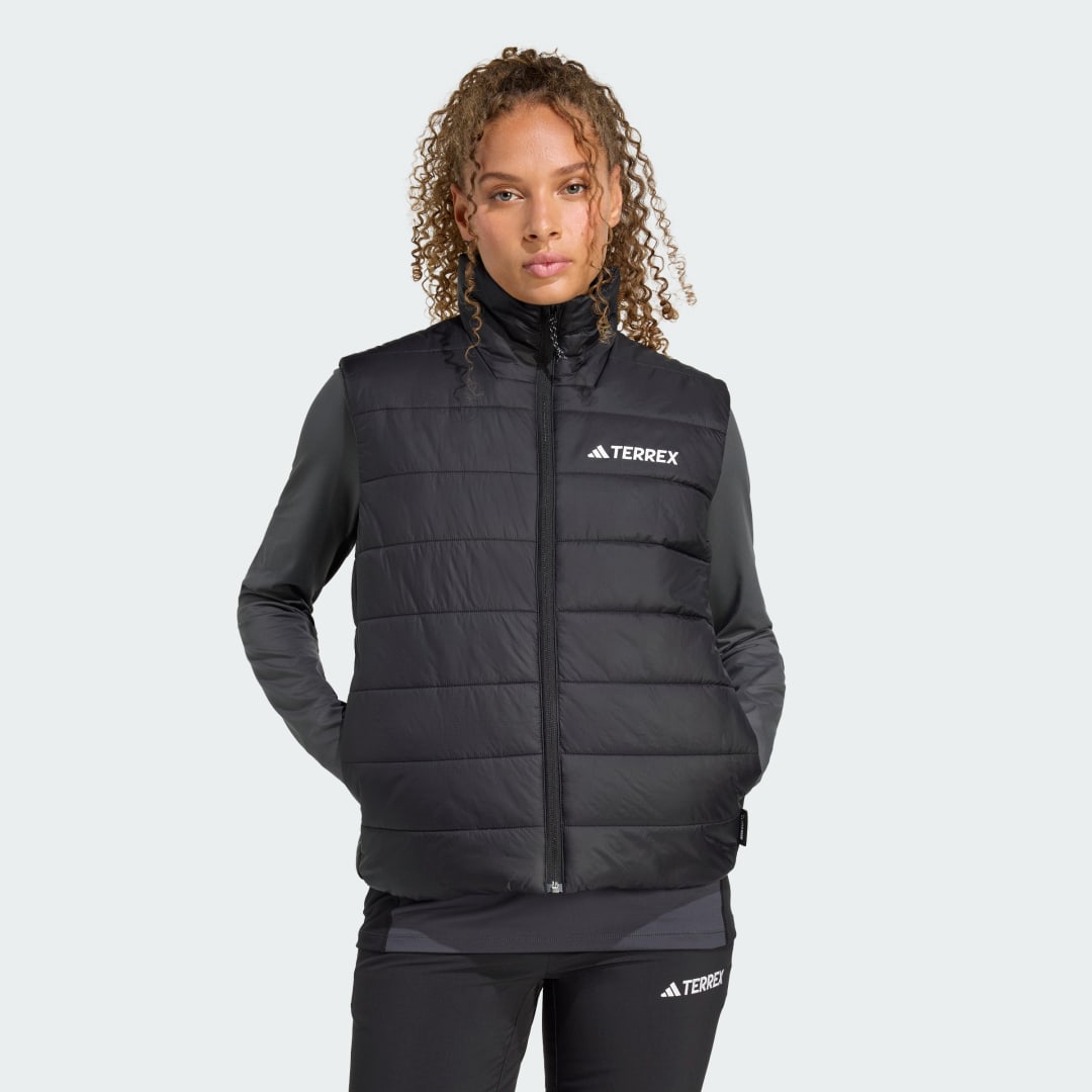 Vesta adidas Performance Terrex Multi Essentials CLIMAWARM Insulated Vest Čierna | KA9737, 0