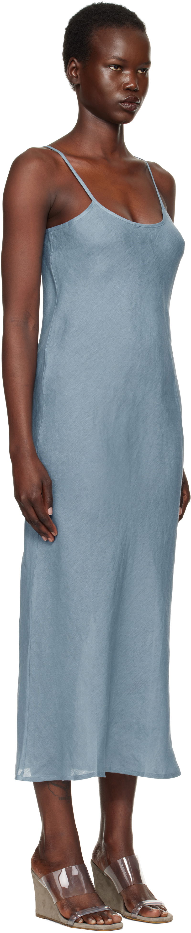 Šaty Baserange Baserange Dydine Maxi Dress Modrá | DRDY-SL-SP25, 1