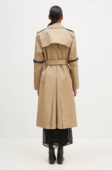 Trenčkot Coperni Hybrid Trench Coat Béžová | COPM21836, 2