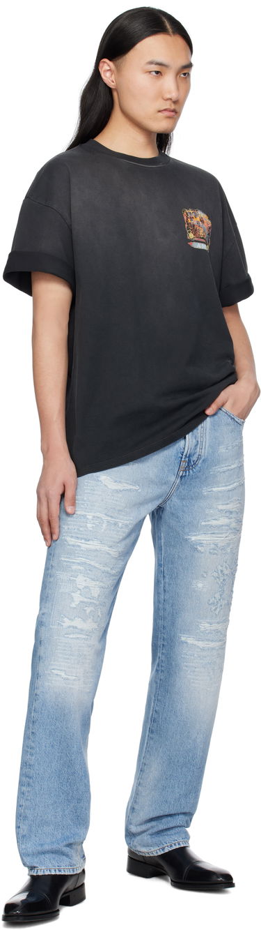 Tričko AMIRI AMIRI 'Amiri Jazz Hideaway' Graphic T-Shirt Čierna | AMJYTE1165, 3