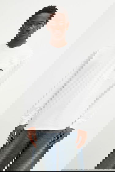 Tričko Carhartt WIP Long-Sleeve Pocket Heart T-Shirt Biela | I035300.00AXX, 0