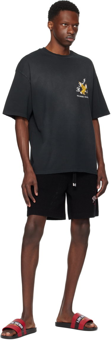 Tričko AMIRI AMIRI Eagle Oversized T-Shirt Čierna | AMJYTE1232, 3