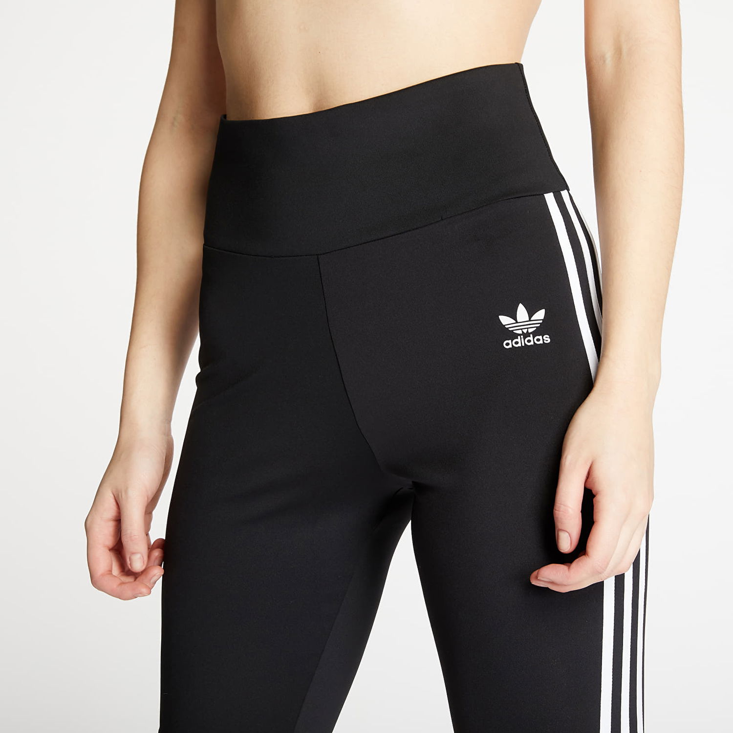 Legíny adidas Originals High Waisted Shorts Tights Primeblue Čierna | GN2842, 1