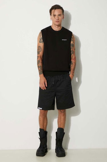 Šortky AAPE by A Bathing Ape AAPE NOW Shorts Čierna | AAPSPMA668XXM, 1