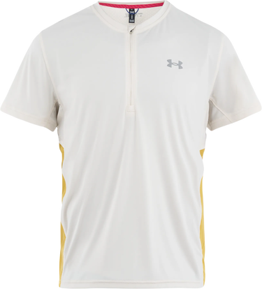 Tričko Under Armour Under Armour Trail Run Zip Short Sleeve T-Shirt Biela | 1389808-279, 0