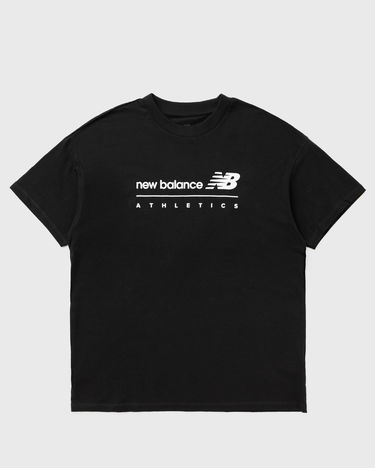 Tričko New Balance Linear Graphic T-Shirt Čierna | MT53525BK, 4