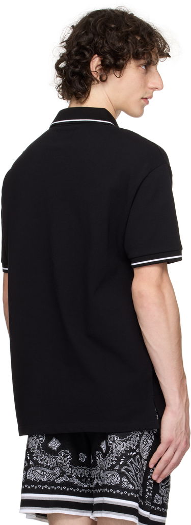 Polo tričko AMIRI AMIRI Polo With Tipping Čierna | AMJYPO1018, 2