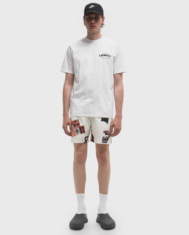 Plavky Carhartt WIP Printed Swim Trunks Biela | I035063-2UK.XX, 2