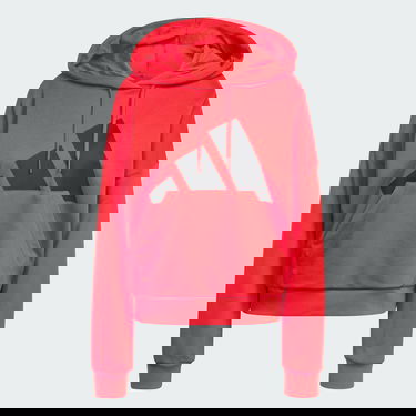 Mikina adidas Performance Loose Fit Terry Hoodie Červená | JN1849, 2