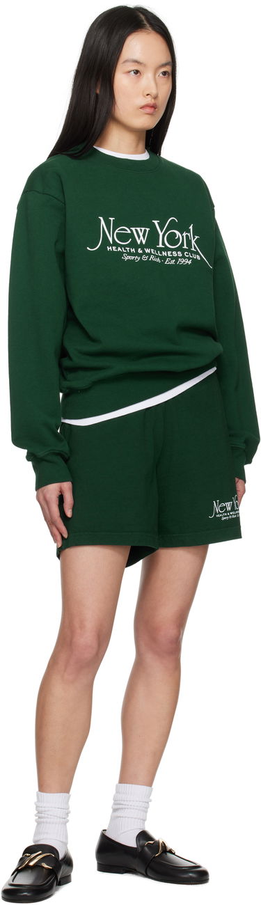 Šortky Sporty & Rich Sporty & Rich NY 94 Gym Shorts Zelené | SH039606034WH01, 3