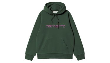 Mikina Carhartt WIP Hooded Carhartt Sweatshirt Zelené | I030547_38E_XX, 0