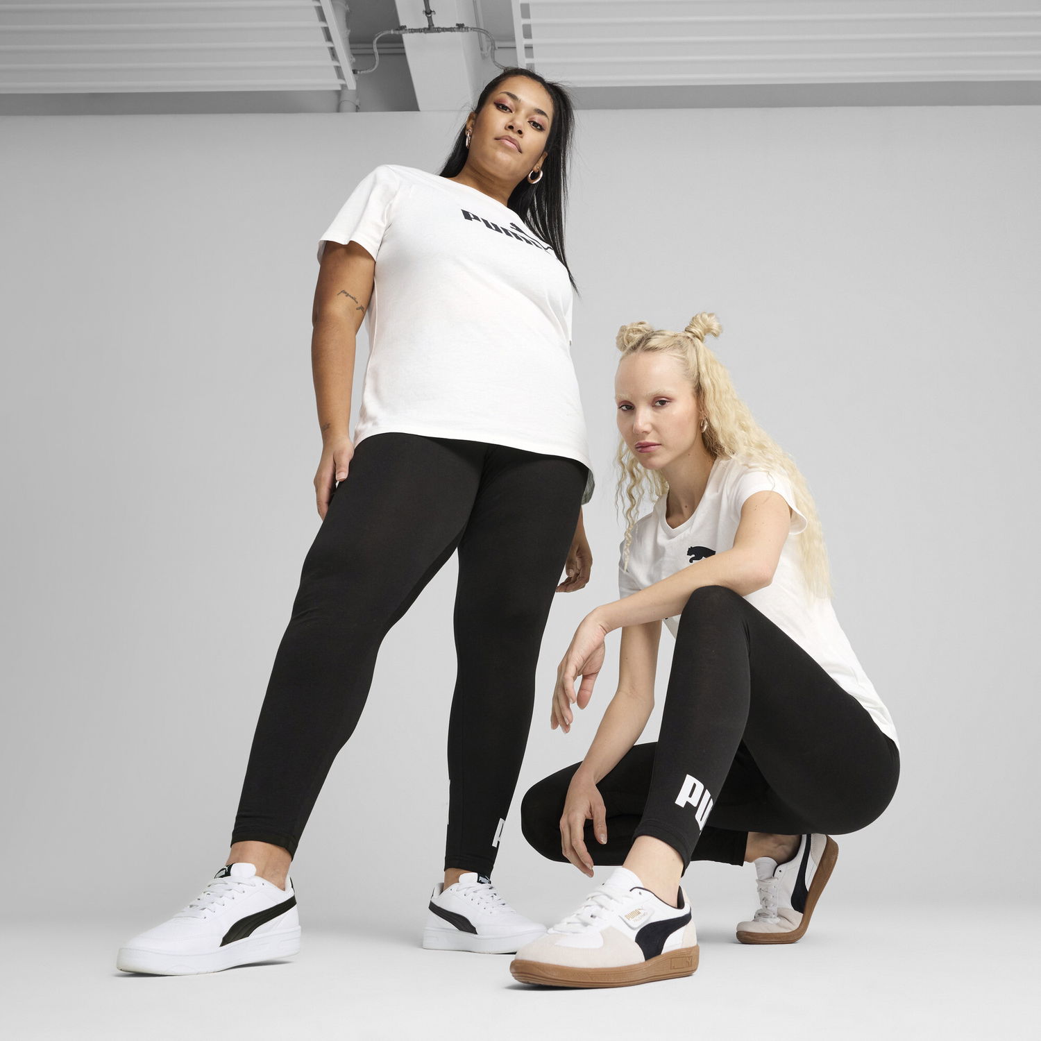Tričko Puma ESS No. 1 Logo Leggings Biela | 682426_01, 0