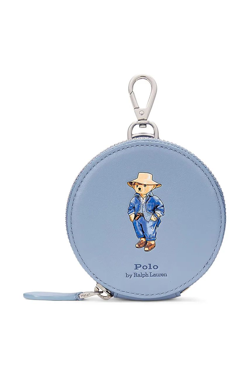Peňaženka Polo by Ralph Lauren Leather Bear Coin Purse Modrá | 427960634, 0