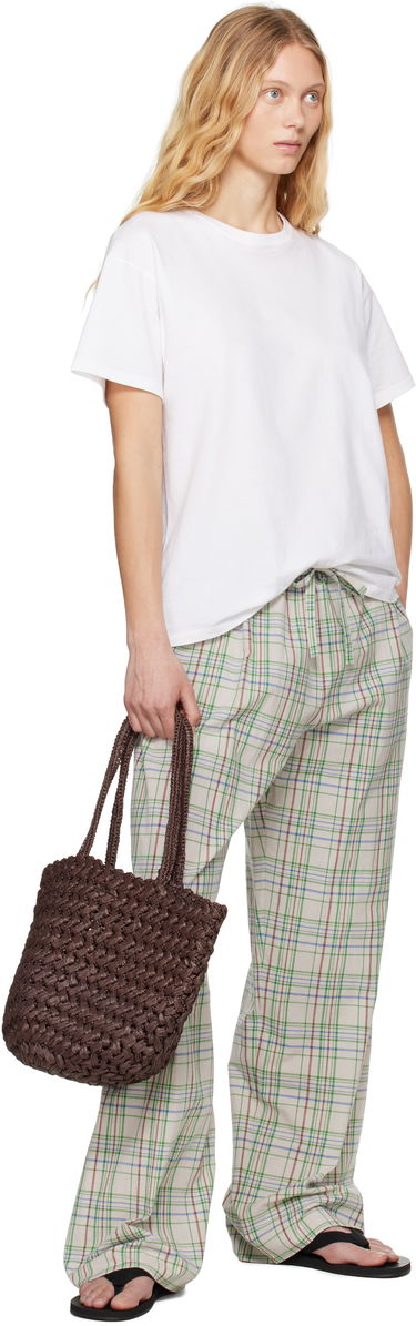 Tote bag The Row The Row Estelle Woven Tote Hnedá | W1655-W756, 3