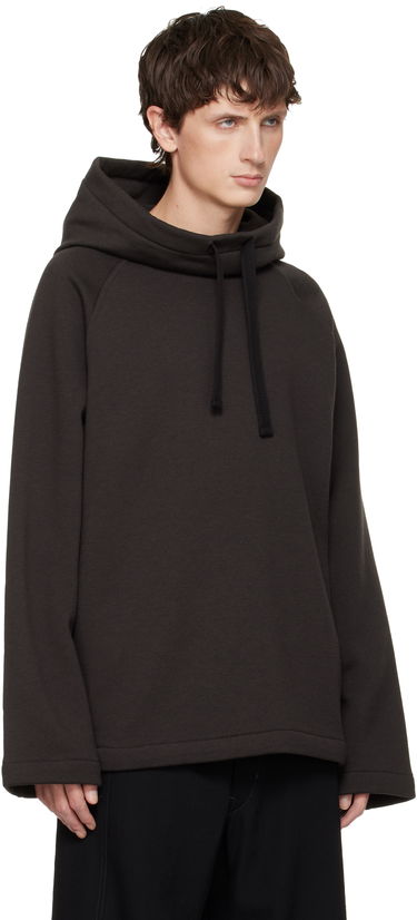 Mikina LEMAIRE Lemaire Hooded Top Hnedá | TO1453 LJ1047, 1