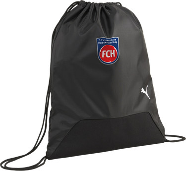 Športový vak Puma 1. FC Heidenheim Drawstring Gym Bag Čierna | 5fch090240-001, 0