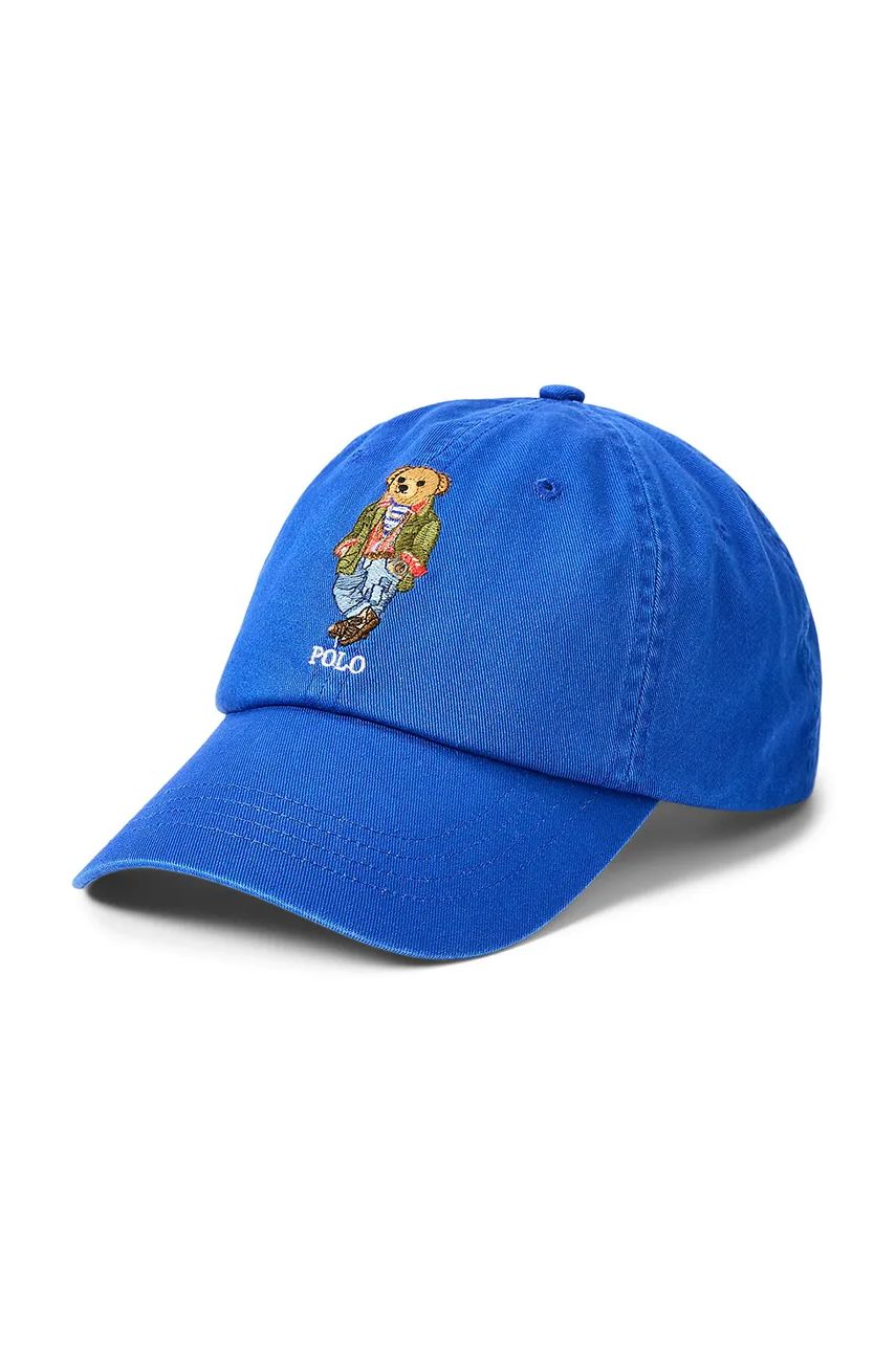 Šiltovka Polo by Ralph Lauren Polo Ralph Lauren Bear Baseball Cap Modrá | 710957164, 0