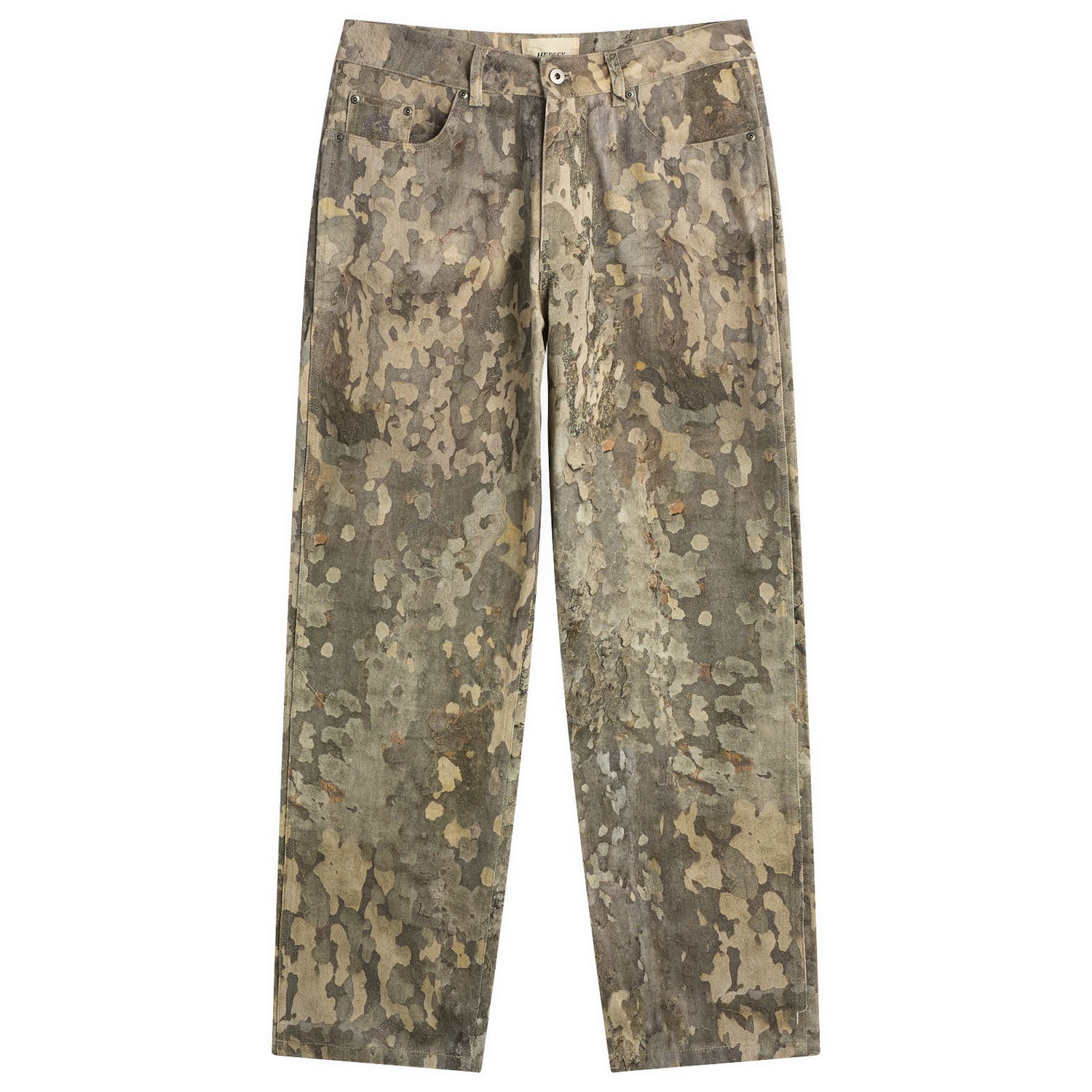 Džínsy Heresy Heresy Bark Print Jeans, Size Large Rôznofarebný | HAW25-P05, 1