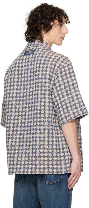 Košeľa AMIRI AMIRI MA Quad Boucle Camp Shirt Modrá | AMSTCA1144, 2