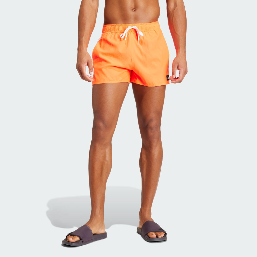 Plavky adidas Performance Sportswear 3-Stripes CLX Swim Shorts Oranžová | IS2053, 0