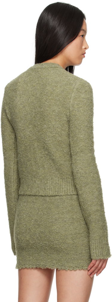 Sukňa GUIZIO Guizio Palmyra Knit Cardigan Zelené | F24705S046, 2