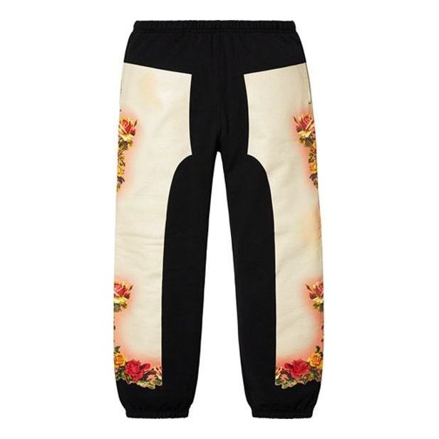 Tepláky Supreme Floral Print Sweatpants by Jean Paul Gaultier Čierna | SUP-SS19-792, 0