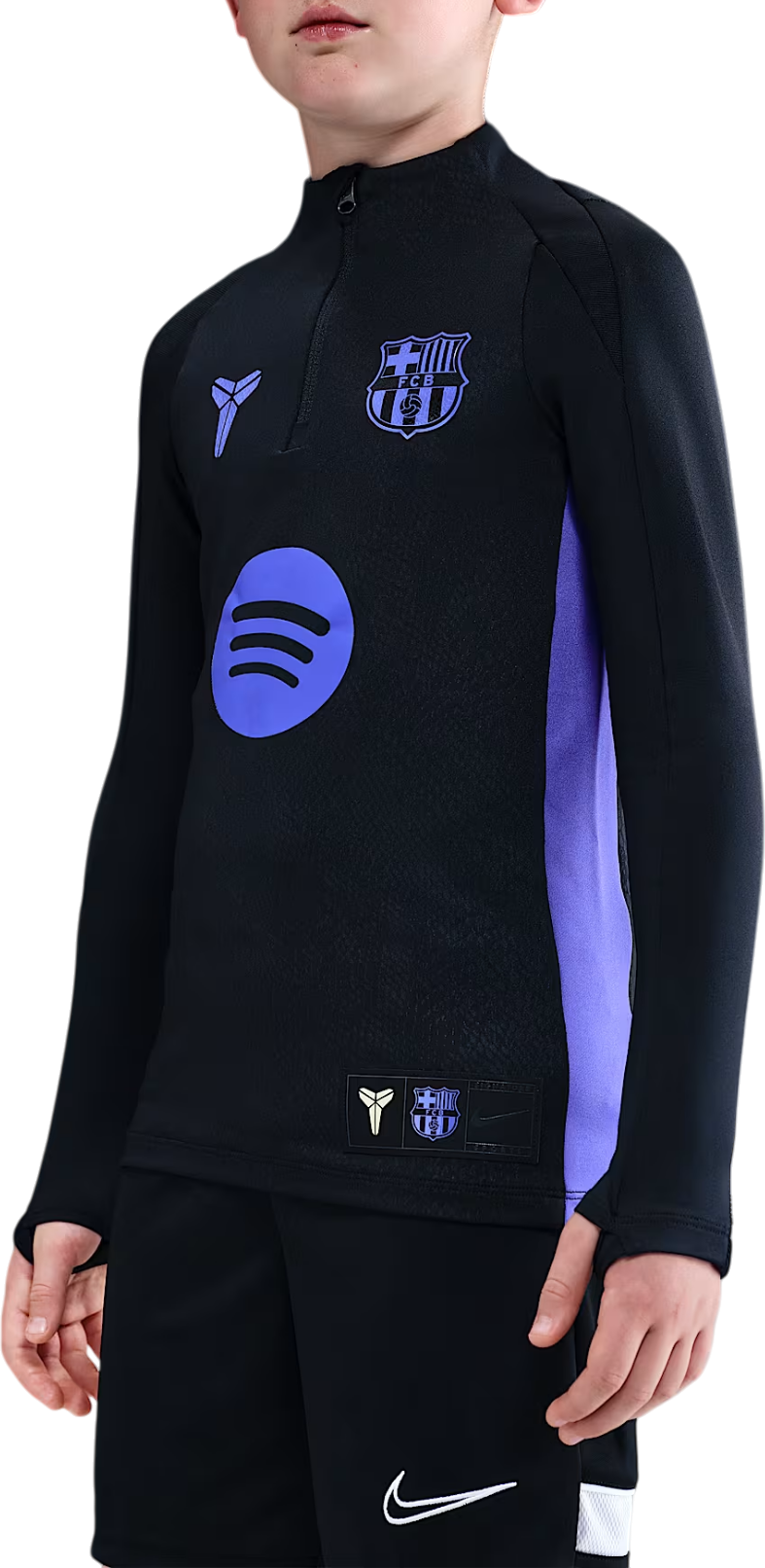 Tričko Nike Kobe x FC Barcelona Strike Pre-Match Drill Top Čierna | hq0580-011, 0