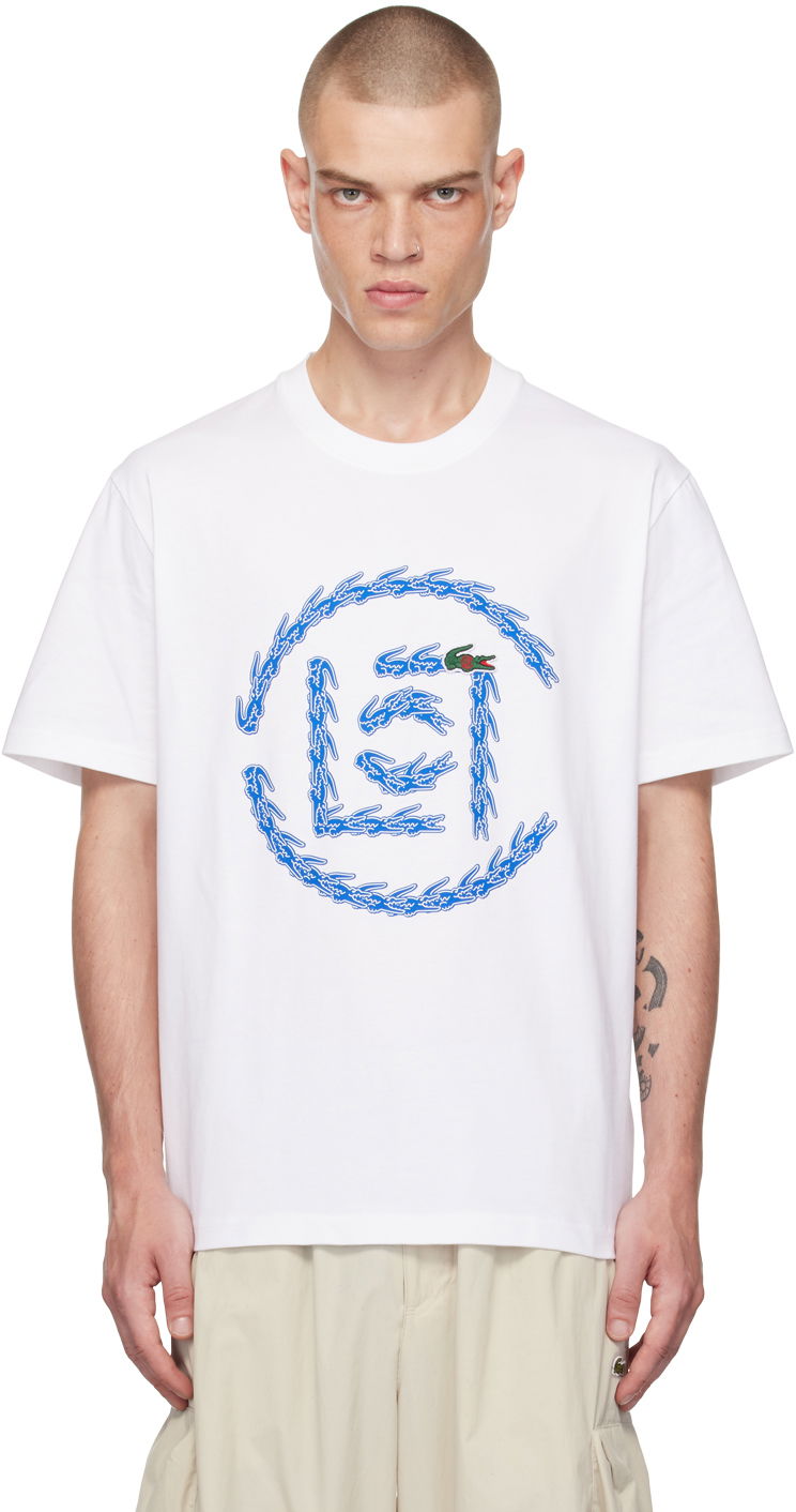 Tričko Lacoste Logo T-shirt Biela | TH3175, 0