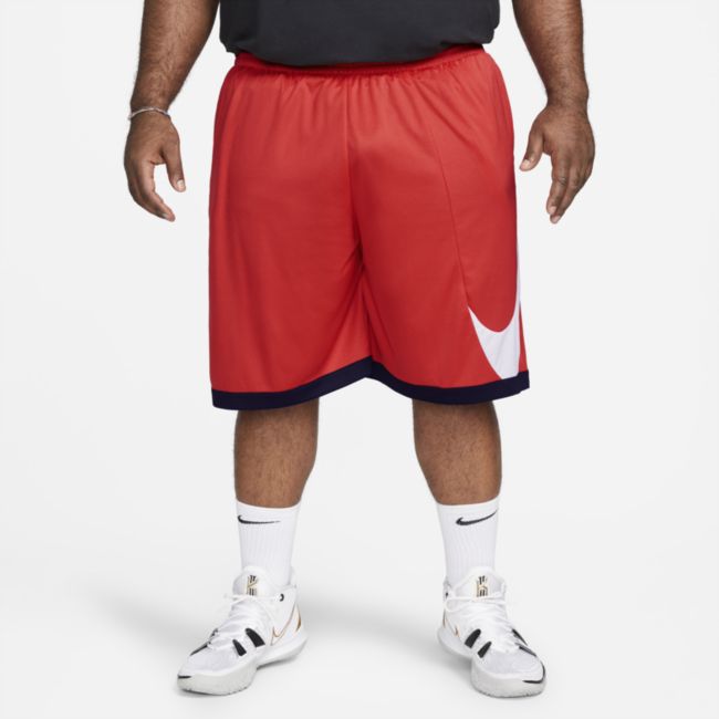 Šortky Nike Dri-FIT Men's Basketball Shorts Červená | DH6763-657, 1