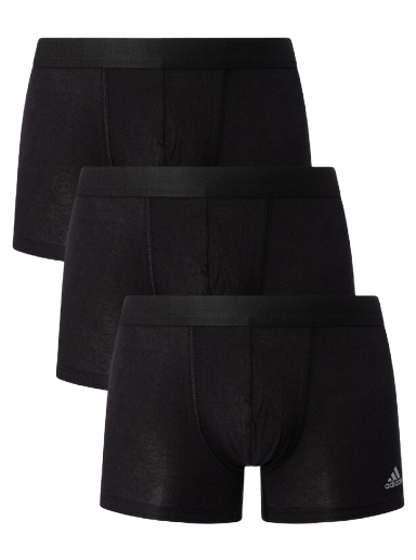 Boxerky adidas Originals Active Flex Boxers - 3 pack Čierna | 4a2m02