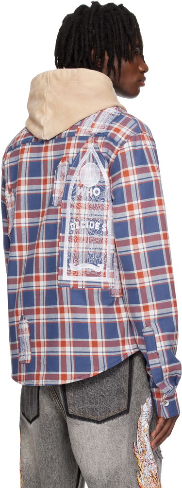 Košeľa Who Decides War Who Decides War Glory Flannel Shirt Modrá | 1110240030SS25, 2