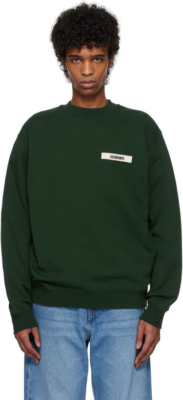 Mikina Jacquemus Les Classiques 'Le Sweatshirt Gros Grain' Sweatshirt Béžová | 24E245JS206-2036, 4