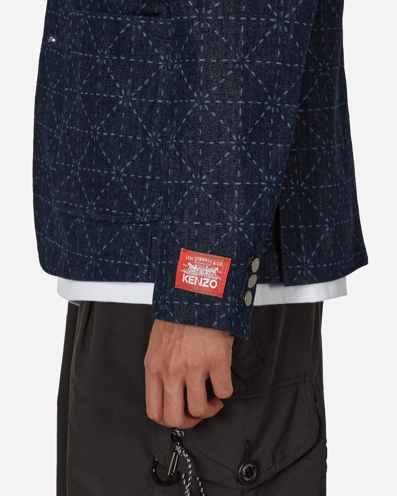 Levi’s® Printed Denim Blazer Rinse