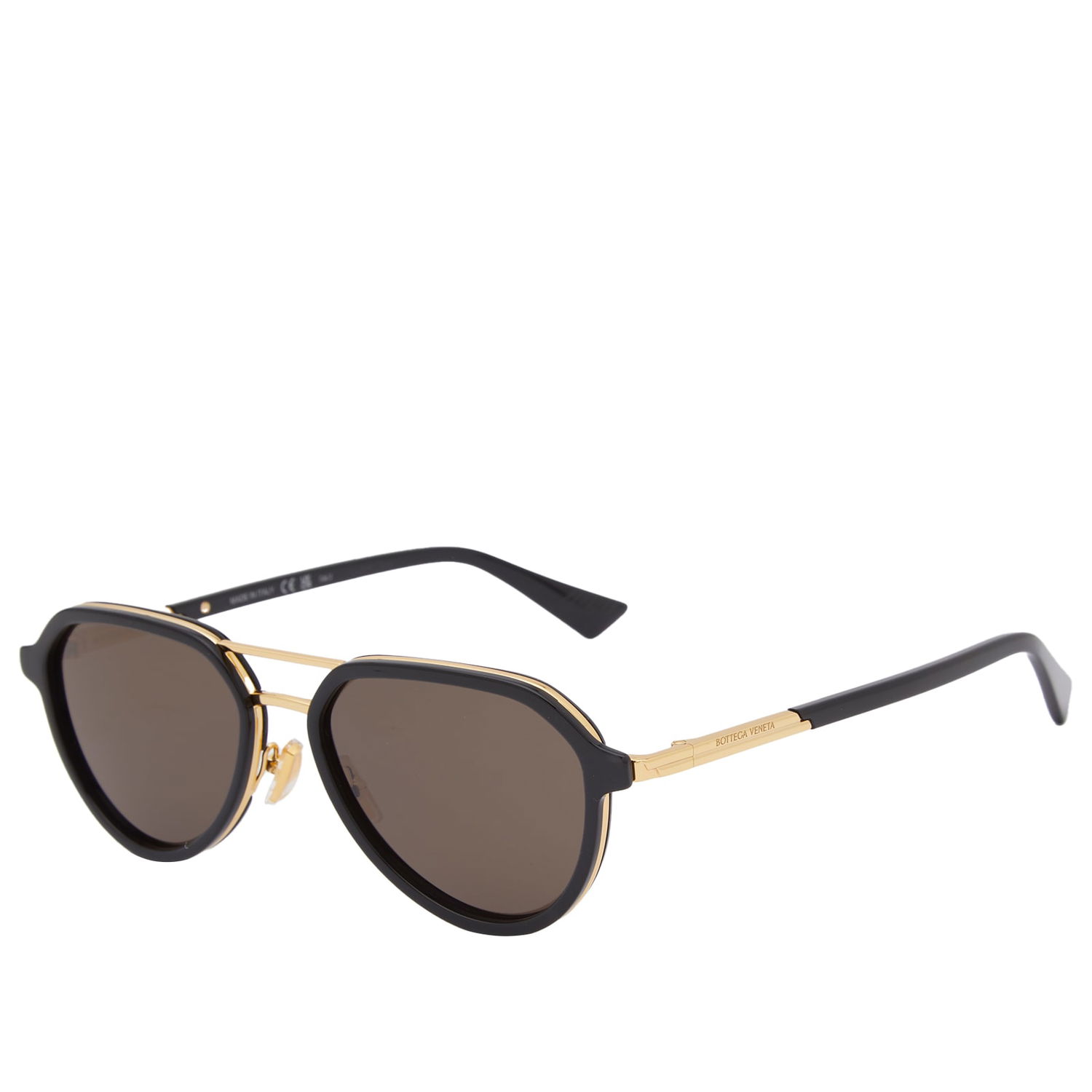 Slnečné okuliare Bottega Veneta Bottega Veneta BV1373S Aviator Sunglasses Čierna | BV1373S-001, 1