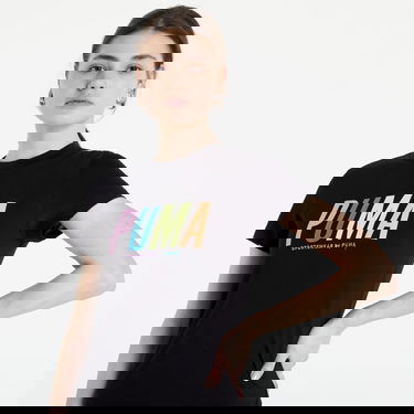 Tričko Puma SWxP Graphic Tee Čierna | 53355901, 1
