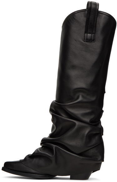 Šaty R13 R13 Mid Cowboy Sleeve Boots Čierna | R13S0107-S001A, 2