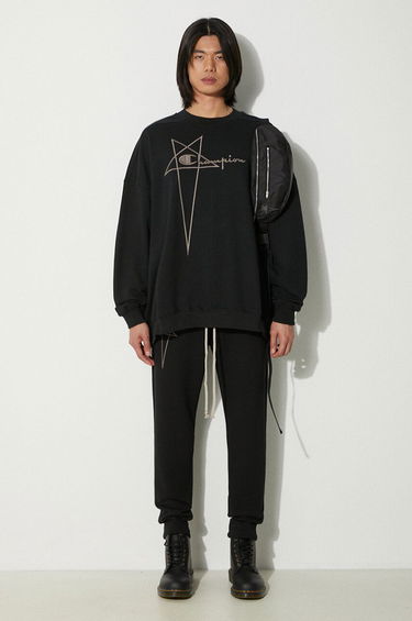 Mikina Rick Owens Rick Owens x Champion Joggers Čierna | CM01D0471, 1
