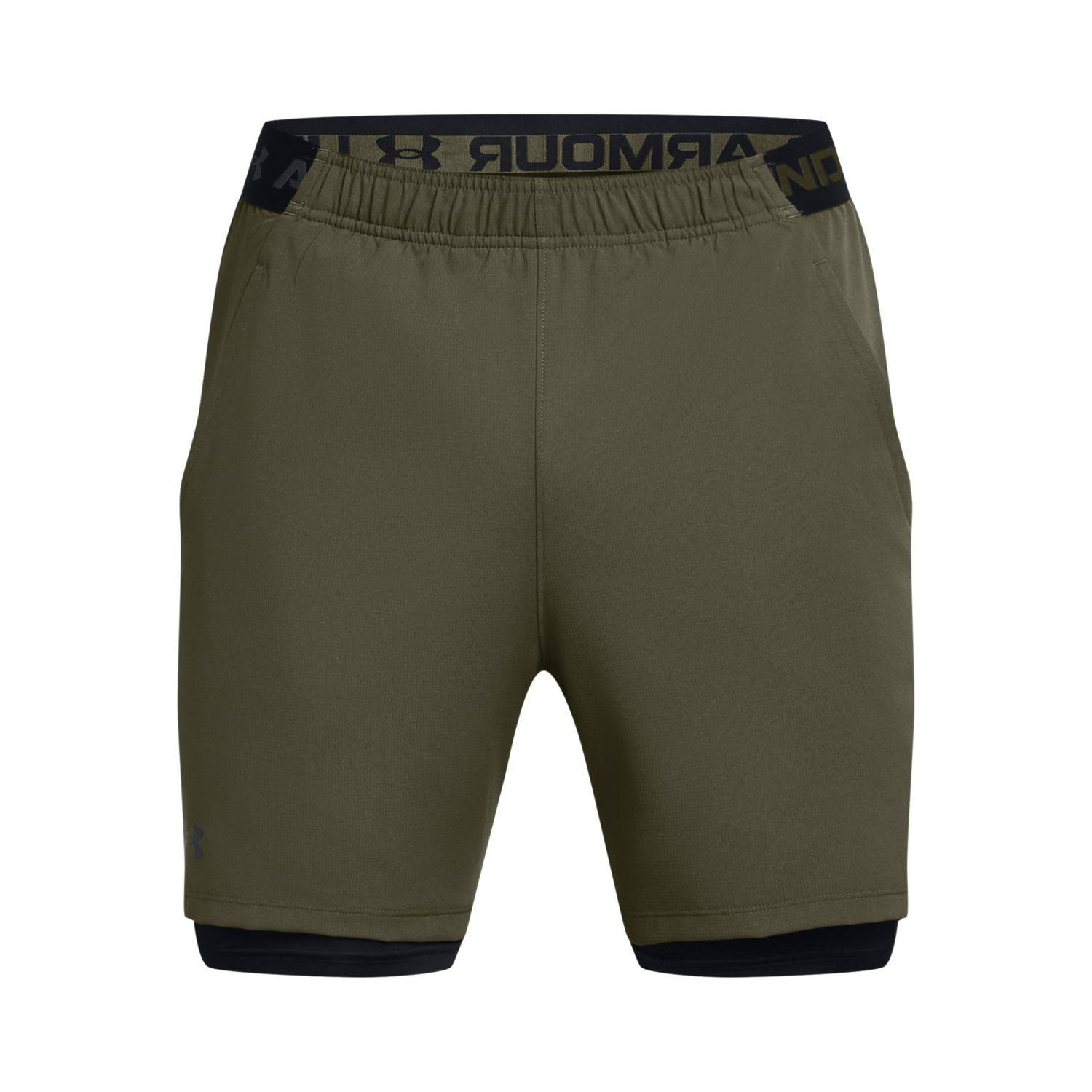 Šortky Under Armour Vanish Woven 2-in-1 Training Shorts Zelené | 1373764-390, 1