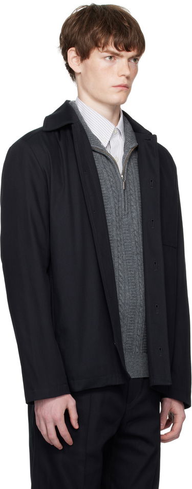 Bunda A.P.C. A.P.C. Jeffray Button-Up Jacket Zelené | COFCO-H02991, 4